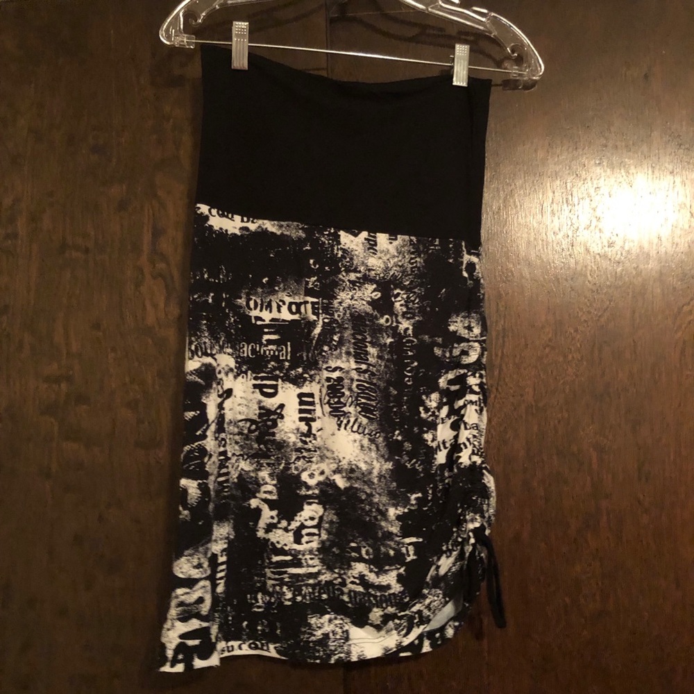 Strapless Tunic w/side tie